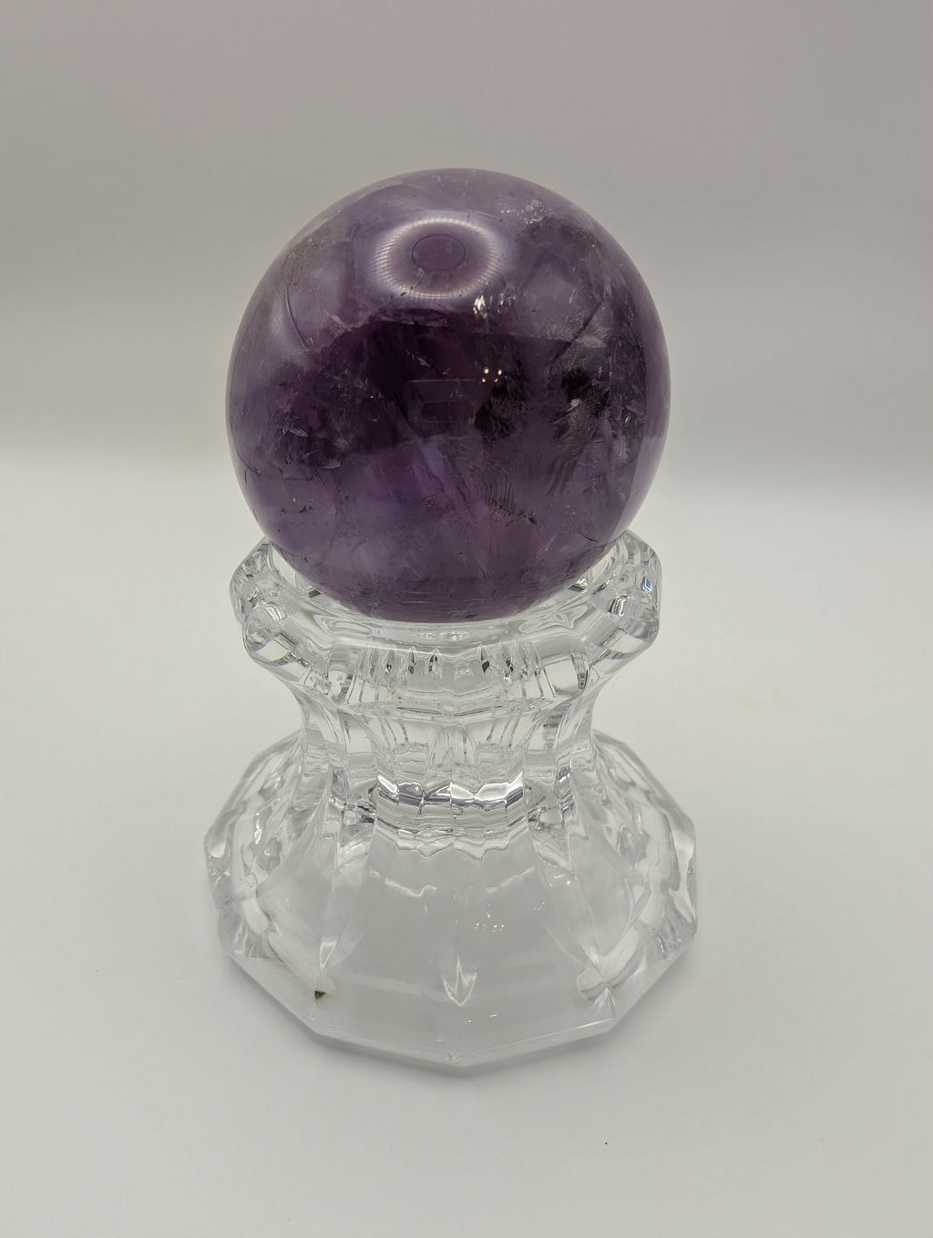 Amethyst Crystal Sphere