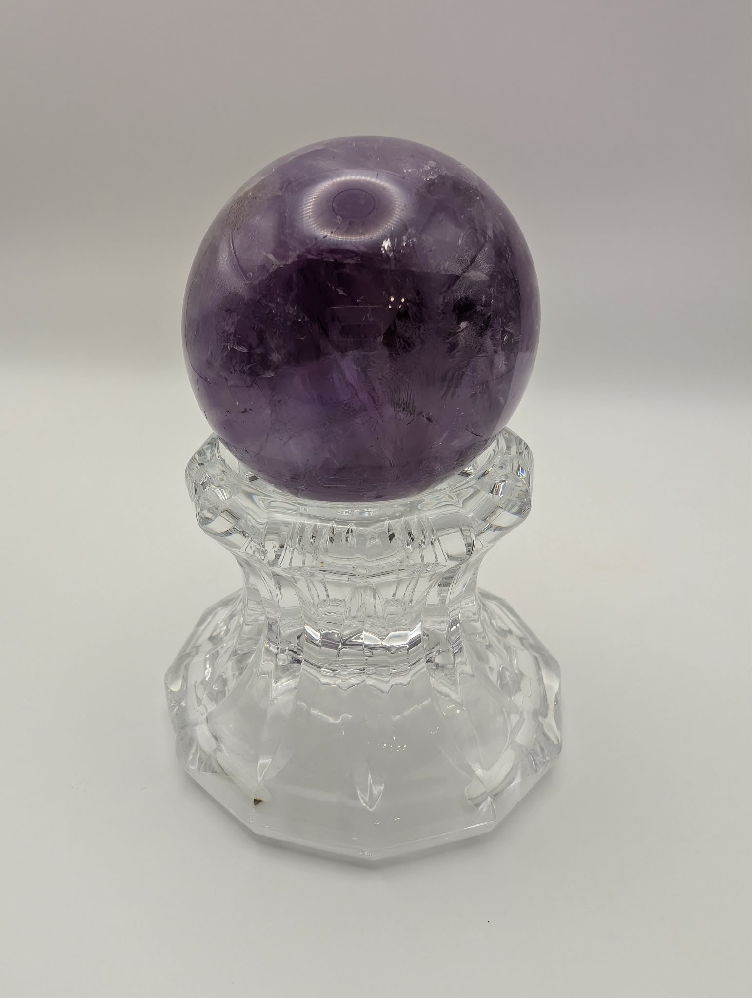 Amethyst Crystal Sphere