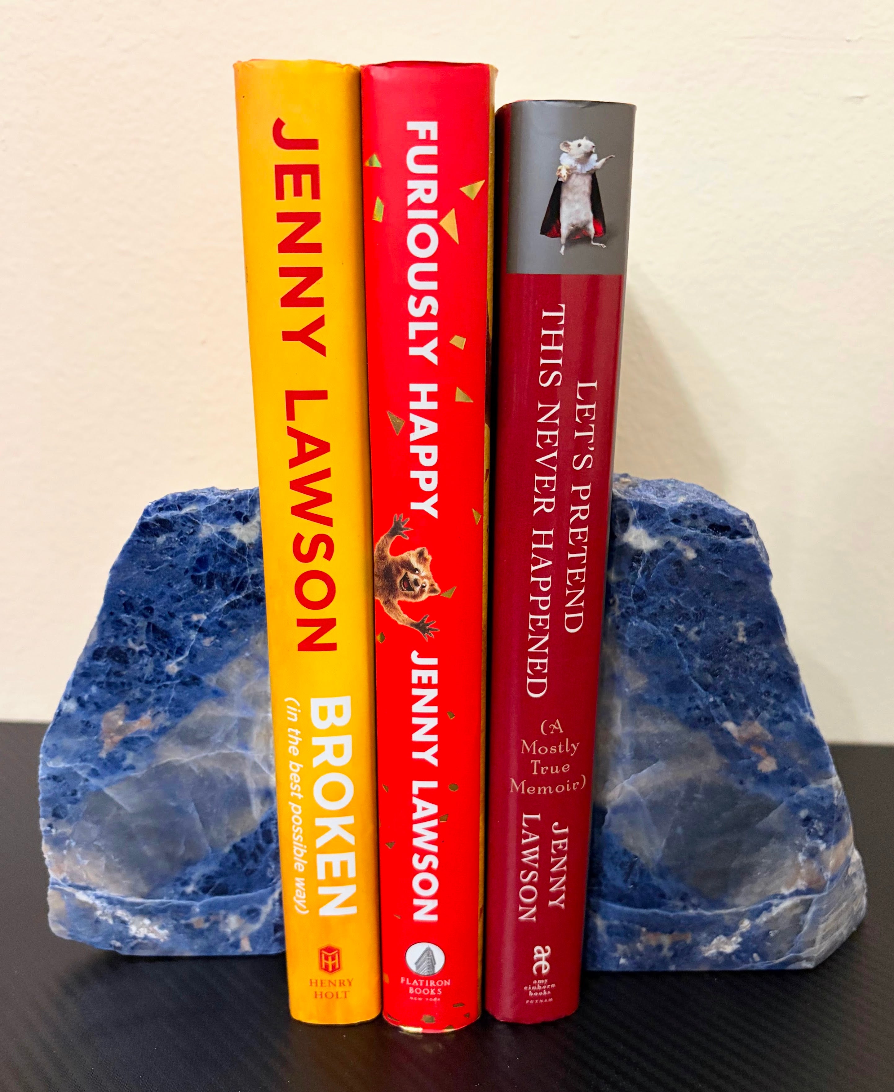 Lapis Lazuli Bookends